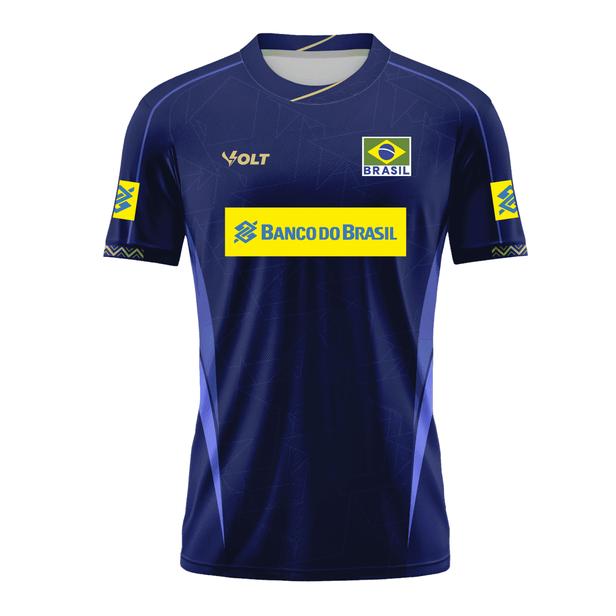 Camisa Jogo 2 Vôlei Brasil Oficial Infanto Juvenil Volt
