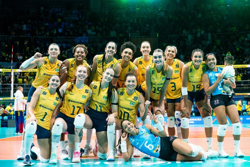 Seleção feminina vence Venezuela na estreia do Campeonato Sul-Americano por Banco do Brasil