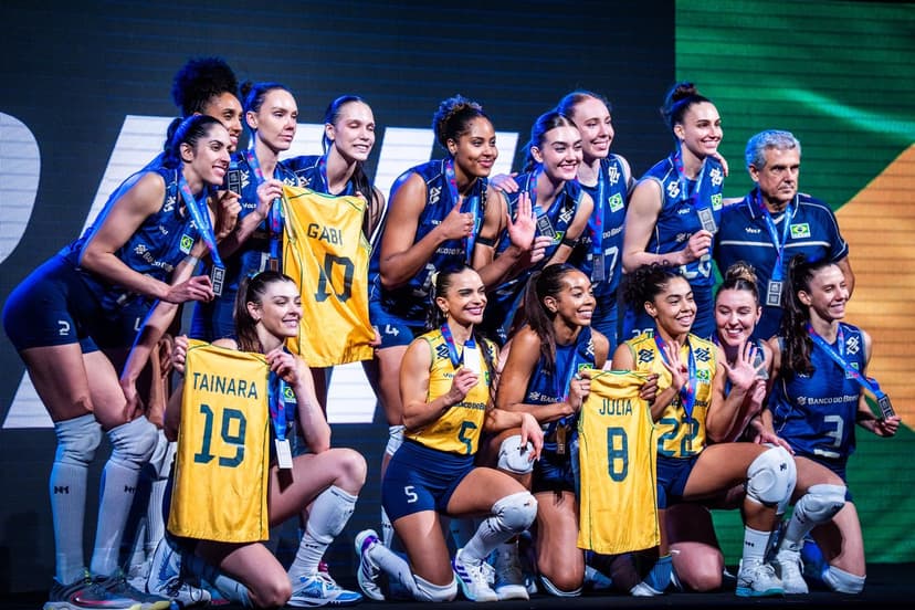 Seleção feminina é vice-campeã da Liga das Nações 