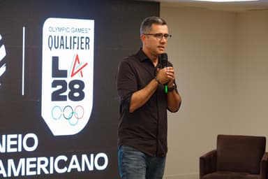 CBV participa o evento de lançamento do Torneio Sul-Americano que vai dar duas vagas no vôlei de praia para os Jogos Olímpicos de LA 2028