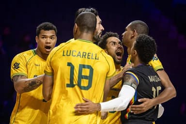 Brasil vence a China e encerra participação na Liga das Nações masculina