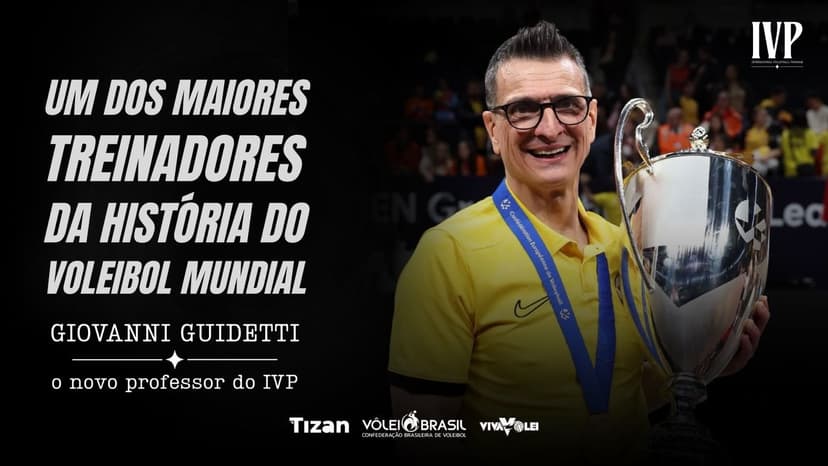 Giovanni Guidetti é anunciado como novo professor do International Volleyball Program