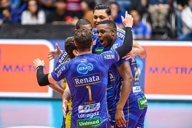 Vôlei Renata visita Guarulhos na abertura da rodada da Superliga 