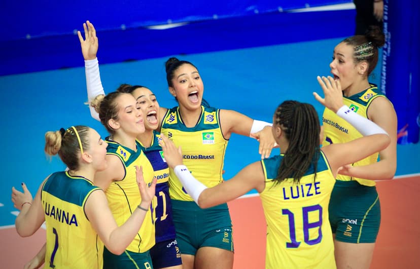Com 23 pontos de bloqueio, seleção feminina sub-19 vence Taipé Chinês e mantém invencibilidade no Mundial da categoria