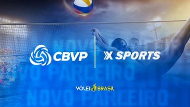 CBV fecha parceria com a Xsports para transmissão do Circuito Brasileiro de Vôlei de Praia