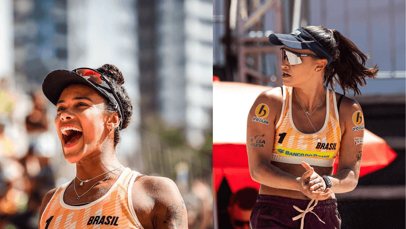 Na primeira competição do ano, Kyce/Talita Simonetti e Thainara/Verena representam o Brasil no Campeonato Sul-Americano de Vôlei de Praia