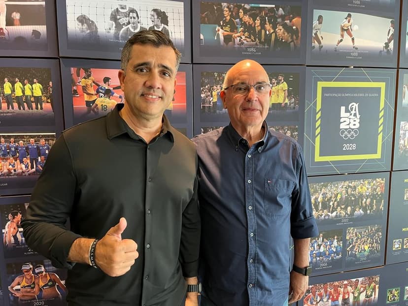 Radamés Lattari toma posse como presidente da CBV para o ciclo 2025-2029