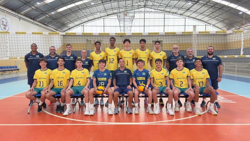 Seleção masculina sub-17 disputa o Sul-Americano da categoria na Argentina