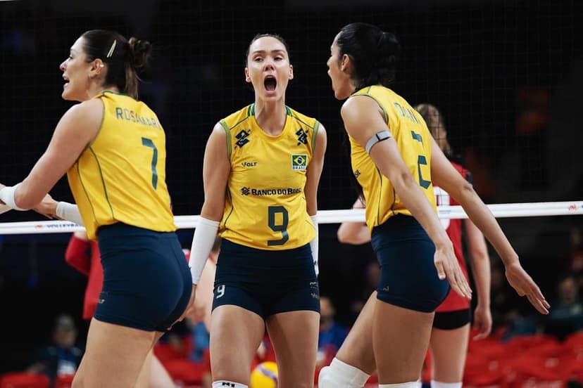Seleção feminina vence a Bélgica no tie-break e mantém invencibilidade na Liga das Nações
