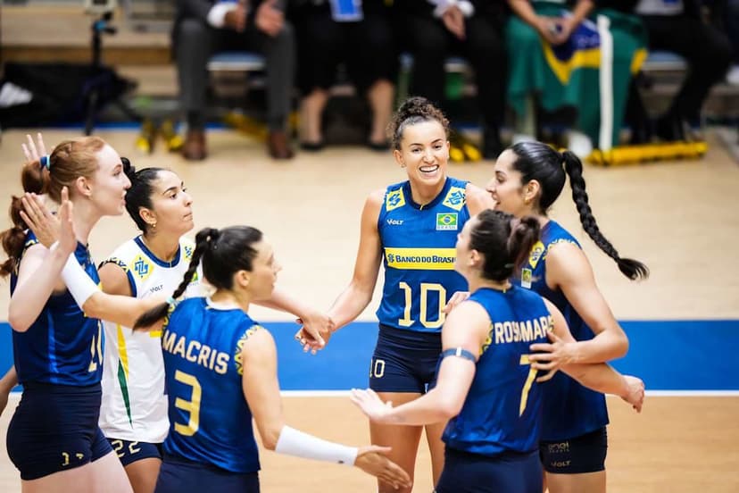 Seleção feminina vence Bulgária e garante vaga para a fase final da Liga das Nações 2025