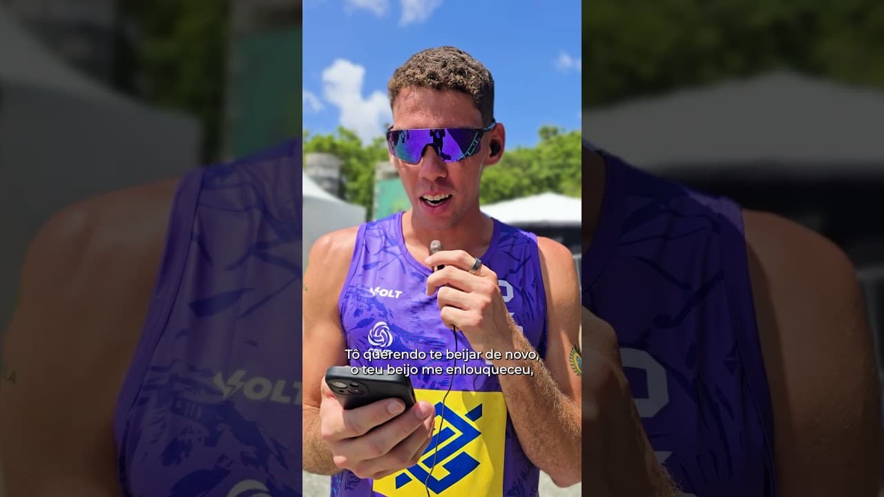 Minimicrofone no Dia do Forró