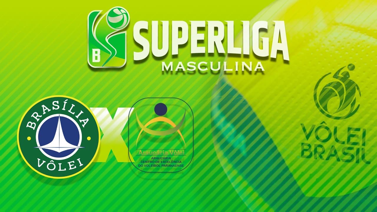 SUPERLIGA MASCULINA B 2025/26 - BRASILIA VÔLEI x ARAUCÁRIA