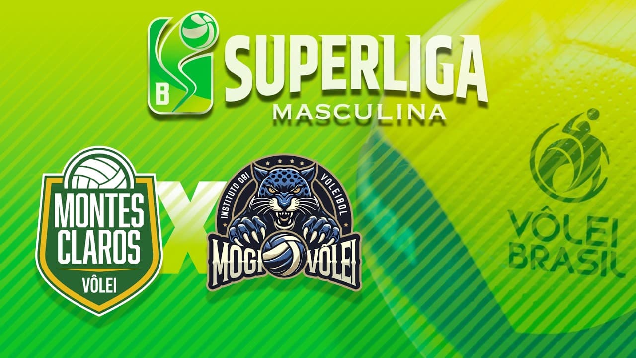SUPERLIGA MASCULINA B 2025/26 - MONTES CLAROS X MOGI VÔLEI