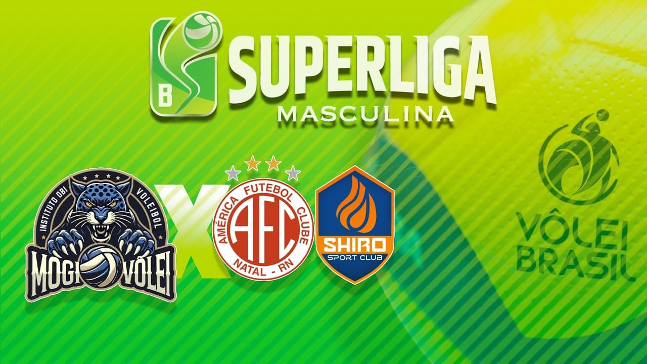 SUPERLIGA MASCULINA B 2025/26 - MOGI VÔLEI x AMÉRICA