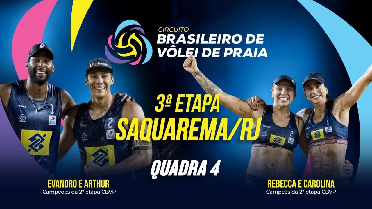 CIRCUITO BRASILEIRO DE VÔLEI DE PRAIA | QUALIFYING - QUADRA 4 - 21/04/2026 (SOM AMBIENTE)
