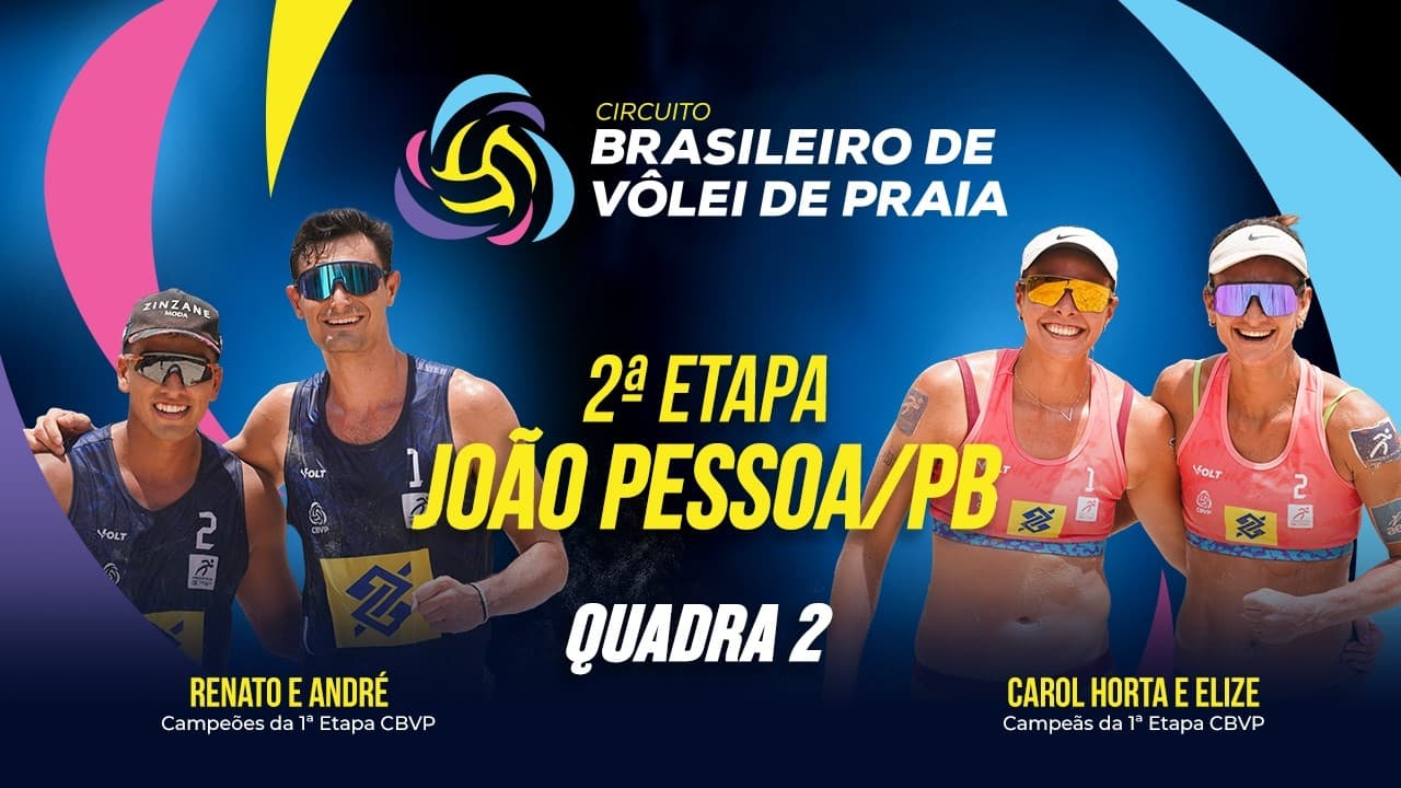 CIRCUITO BRASILEIRO DE VÔLEI DE PRAIA - FINAL- QUADRA 2 - 08/03/2026 (SOM AMBIENTE)