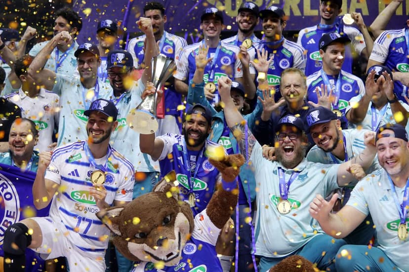 Sada Cruzeiro é campeão da Superliga masculina 25/26
