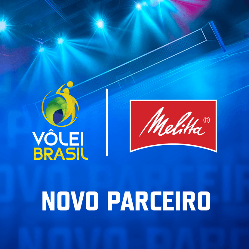Melitta® é a nova parceira oficial do vôlei brasileiro