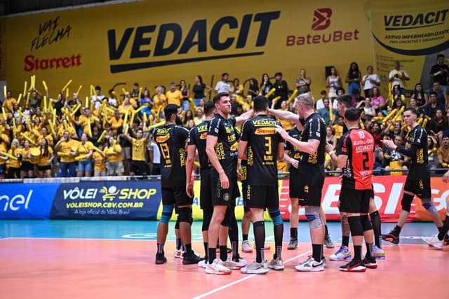 Vedacit Vôlei Guarulhos não consegue passar pelo Sesi-Bauru