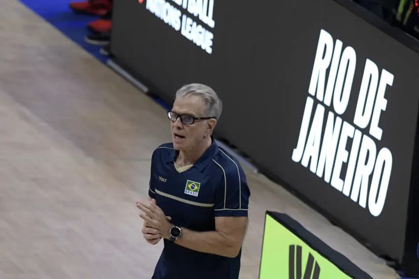 Bernardinho define os 14 jogadores para o jogo contra Cuba pela Liga das Nações