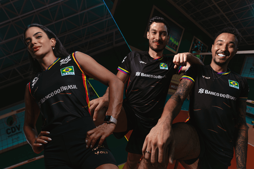 CBV e Volt lançam camisa Contra o Preconceito durante a VNL 2026