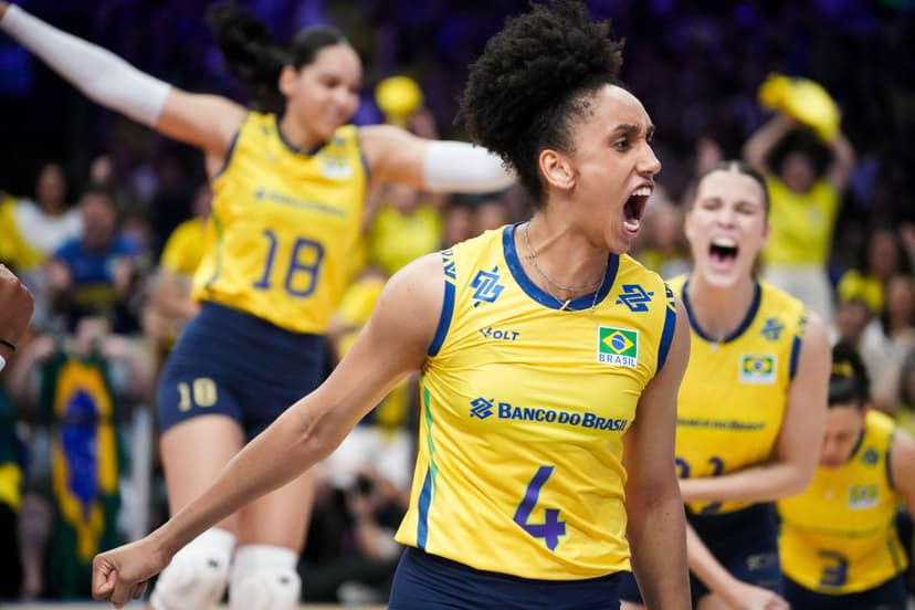 Seleção feminina vence Alemanha no tie-break e segue invicta na Liga das Nações 2025