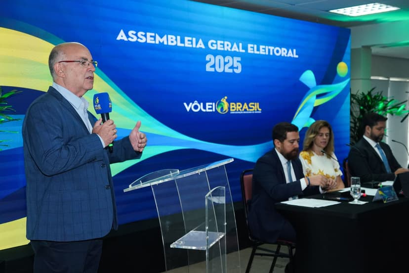 Por aclamação, Radamés Lattari é eleito presidente da CBV para o ciclo 2025-2029