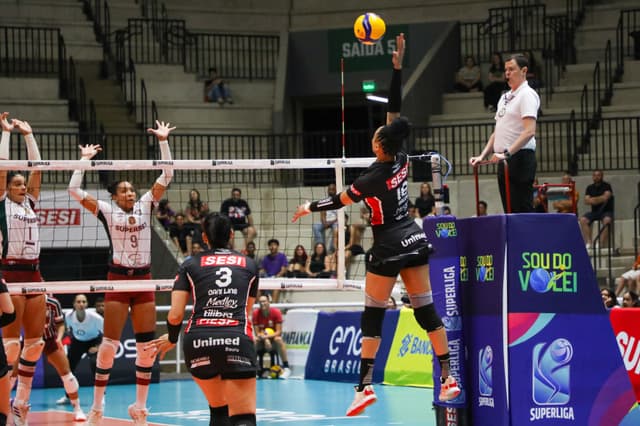 Sesi Vôlei Bauru visita Dentil Praia Clube na quinta rodada da Superliga 25-26