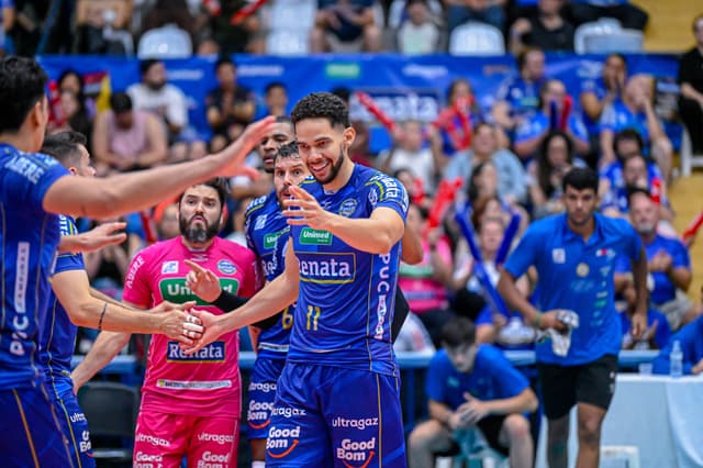 Vôlei Renata visita Sada/Cruzeiro em jogo adiantado da Superliga
