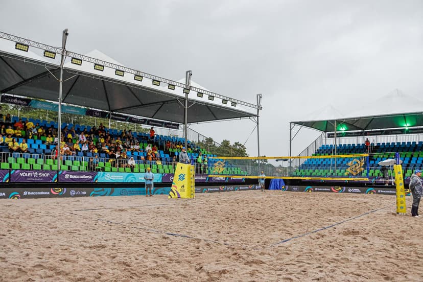 Primeira etapa do Circuito Brasileiro sub-21 de vôlei de praia classifica atletas campeões para o Mundial