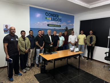 CBV e CONDERLAGOS se reúnem em busca do fortalecimento do voleibol na Região dos Lagos