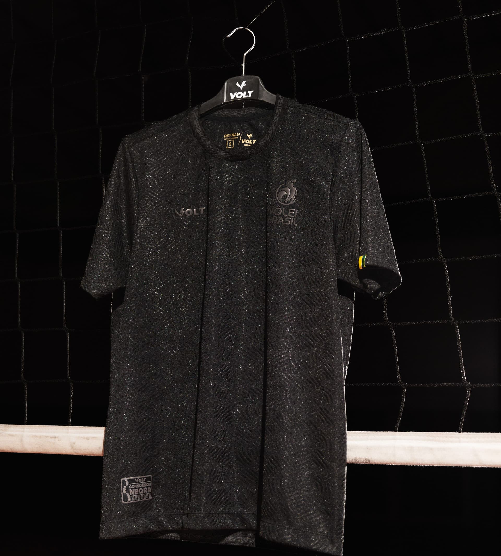 CBV e Volt Sport lançam camisa em celebração ao mês da Consciência Negra