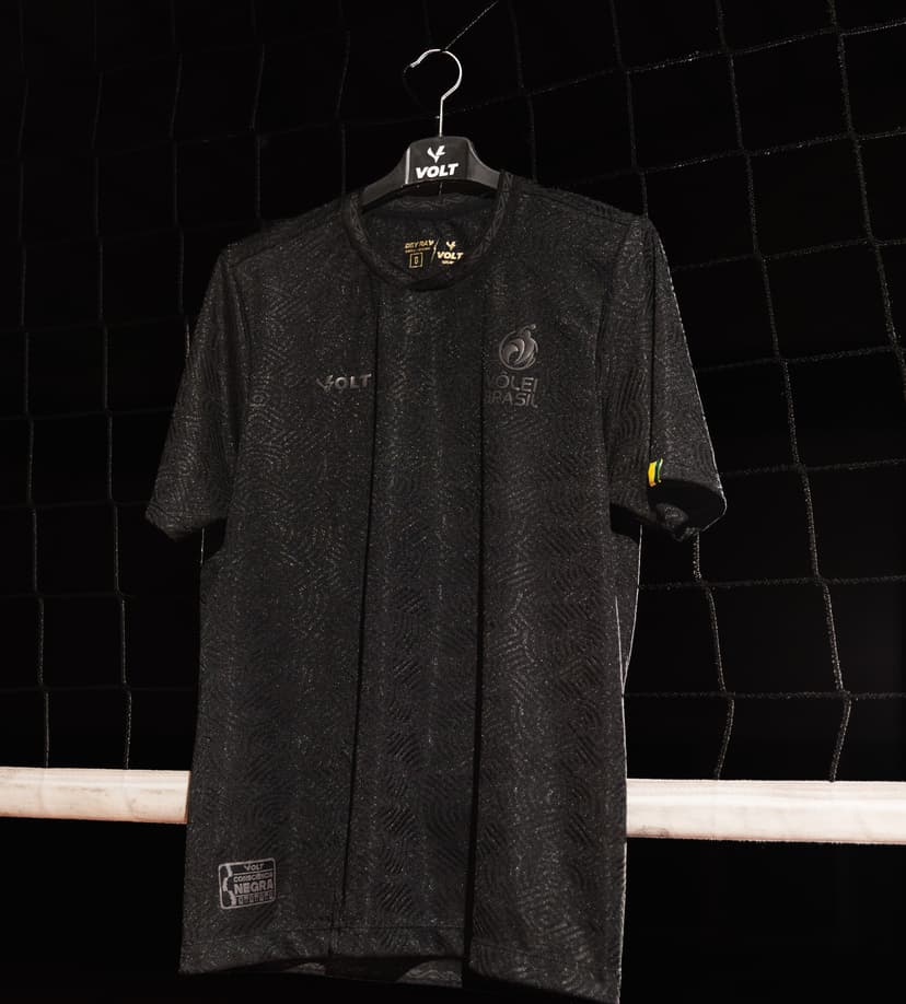 CBV e Volt Sport lançam camisa em celebração ao mês da Consciência Negra
