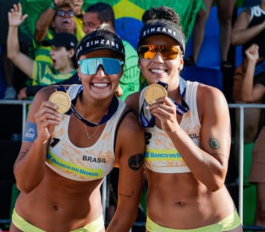 Saquarema recebe etapa Elite do Circuito Mundial de vôlei de praia com Thâmela e Vic em busca do primeiro ouro da temporada