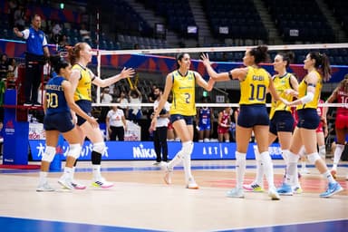 No tie-break, seleção feminina vence a França pela Liga das Nações 2025