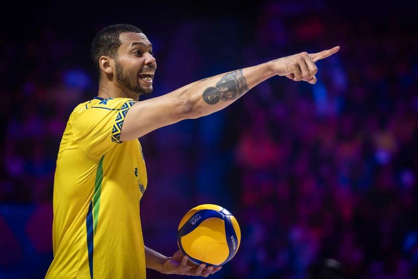 Com 31 pontos de Alan, seleção brasileira vence a Itália no tie-break pela Liga das Nações masculina