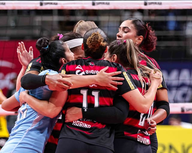 Sesc RJ Flamengo enfrenta o Brasília Vôlei em busca da quarta vitória na Superliga