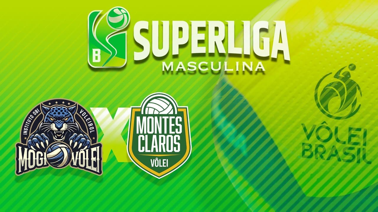 SUPERLIGA MASCULINA B 2025/26 - MOGI VÔLEI x MONTES CLAROS