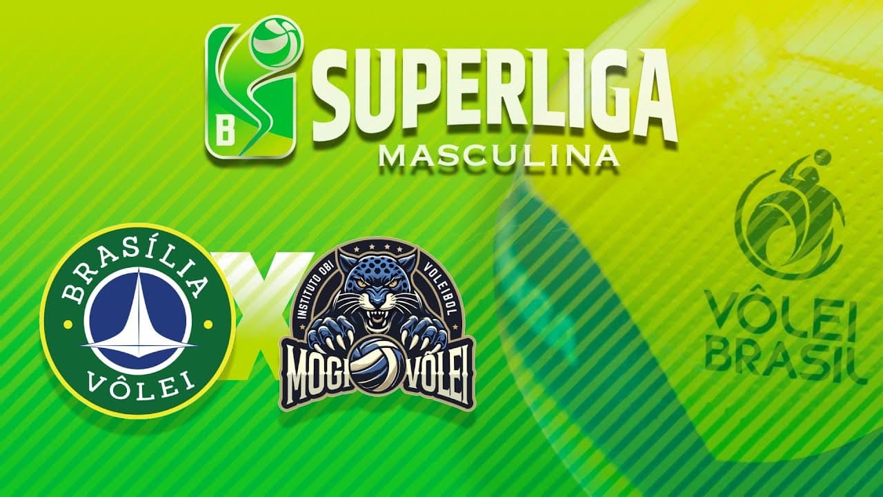 SUPERLIGA MASCULINA B 2025 - BRASÍLIA VÔLEI X MOGI VÔLEI
