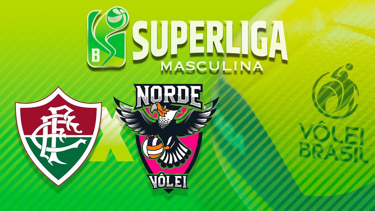 SUPERLIGA MASCULINA B 2025 - FLUMINENSE x NORDE VÔLEI