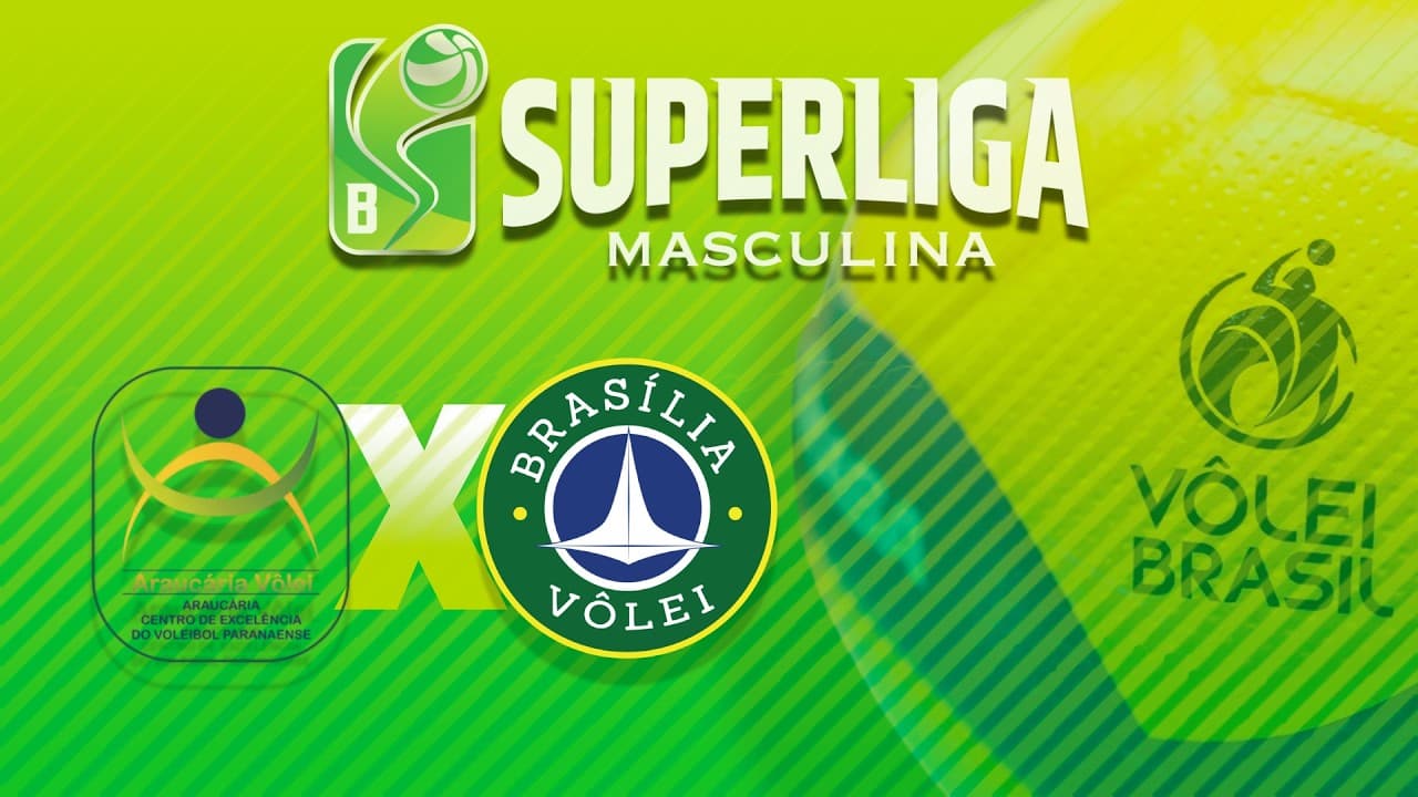 SUPERLIGA MASCULINA B 2025/26 - ARAUCÁRIA x BRASILIA VÔLEI