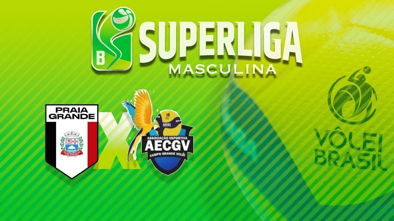 SUPERLIGA MASCULINA B 2025 - PRAIA GRANDE x SESC MS VÔLEI